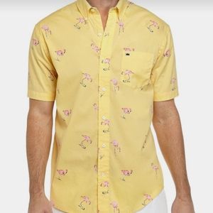 Crown & Ivy Motion Flex Short Sleeve woven button